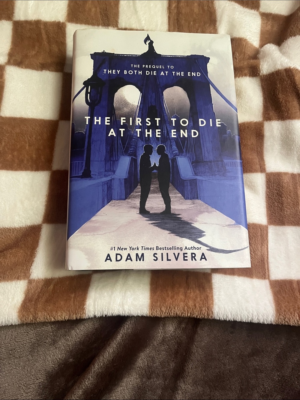 The First to Die at the End by Adam Silvera - Blue Hardcover
